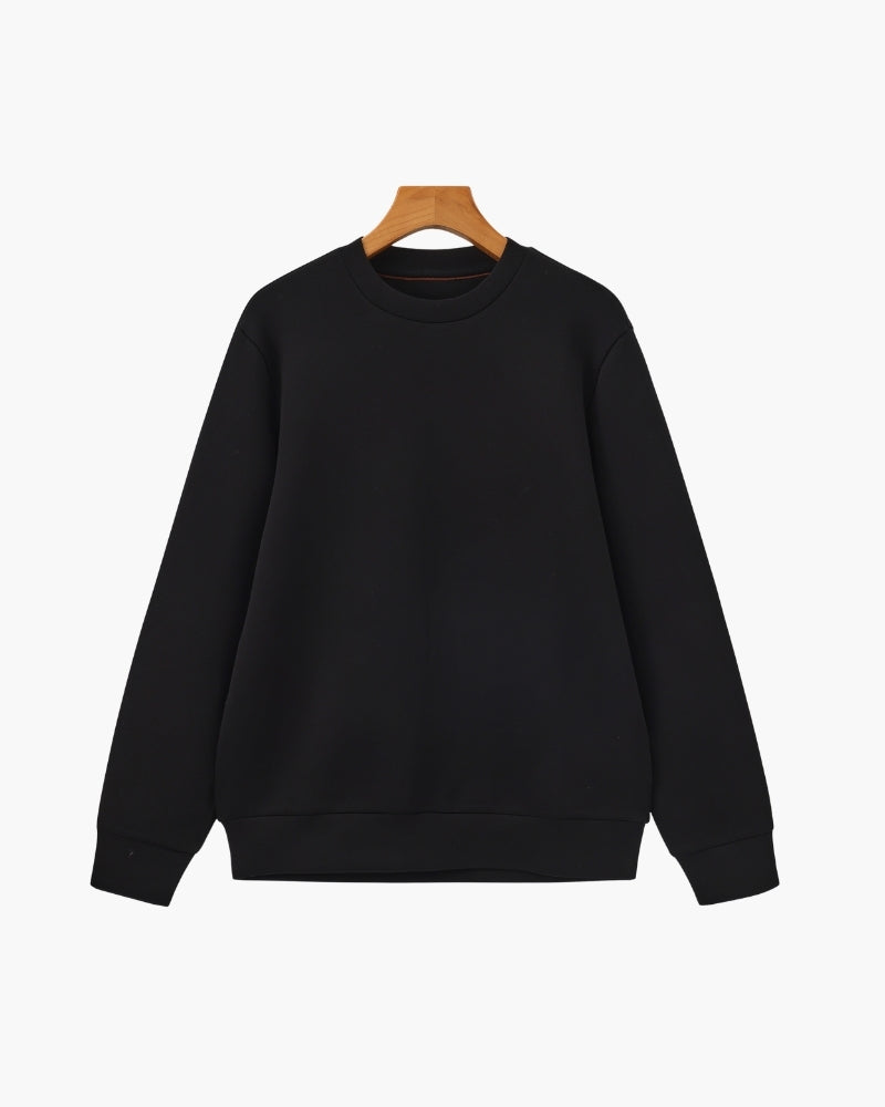 Bellamy Oberteile | Klassisch Modal Blend Rundhalspullover Sweatshirt - Bellamy