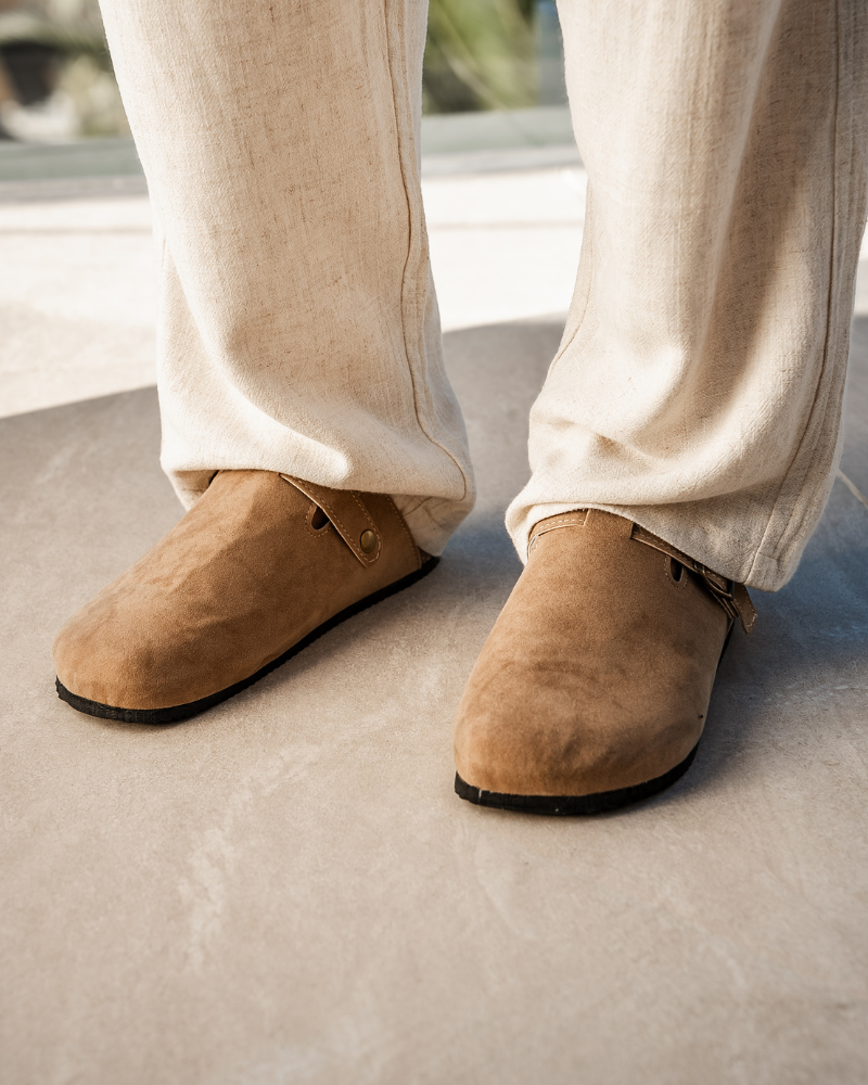 Bellamy Schuhe | Klassisch Wildleder Clogs - Bellamy