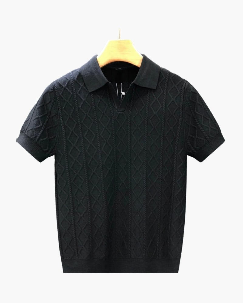 Bellamy Oberteile | Signatur Strukturiert Strick Polo - Bellamy