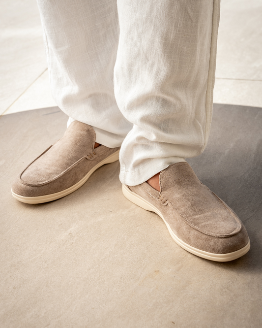 Bellamy Schuhe | Klassisch Wildleder Loafer - Bellamy