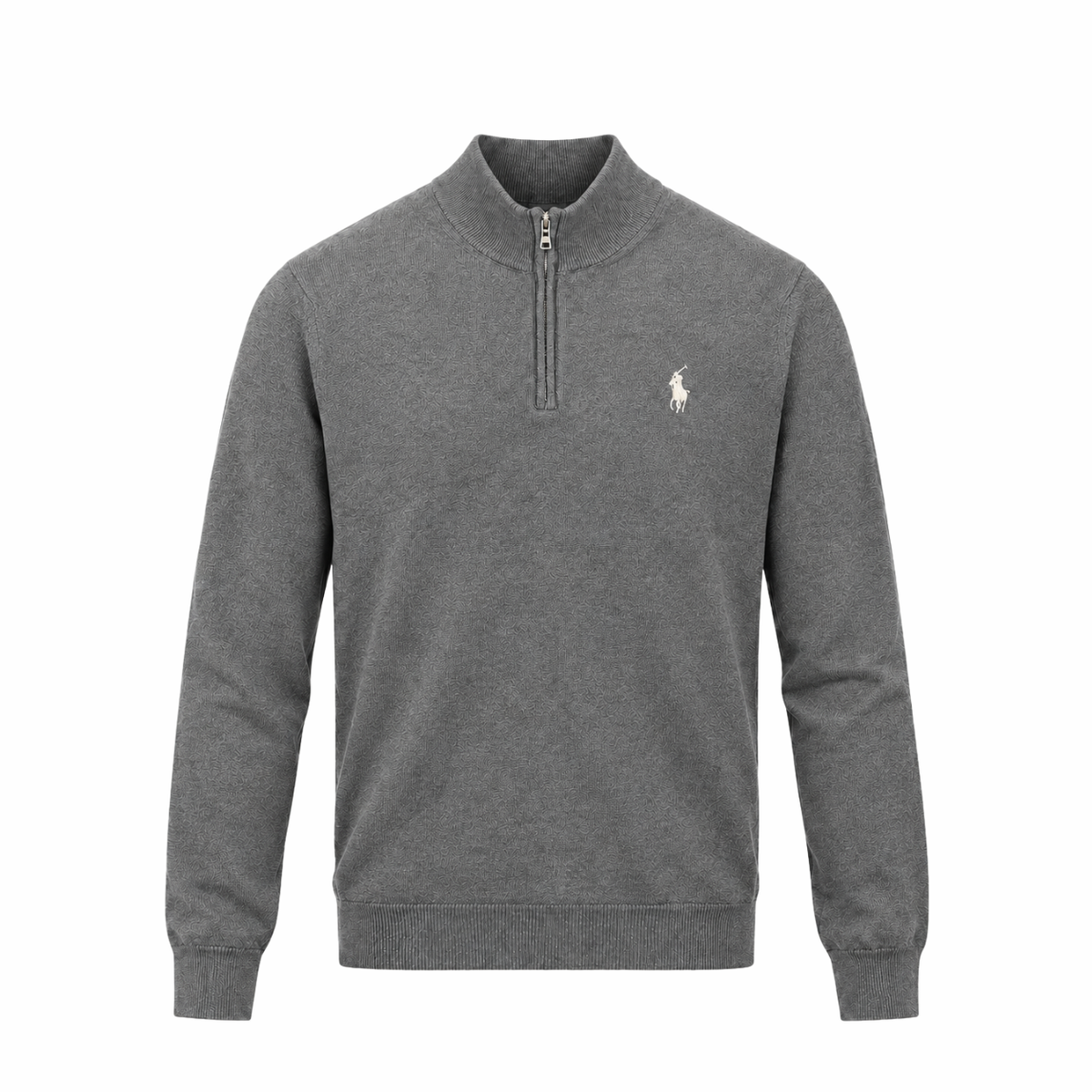 BELLAMY – Feinstrickpullover mit Quarter-Zip