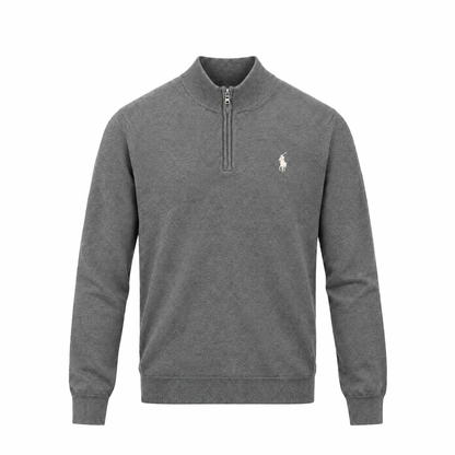 BELLAMY – Feinstrickpullover mit Quarter-Zip