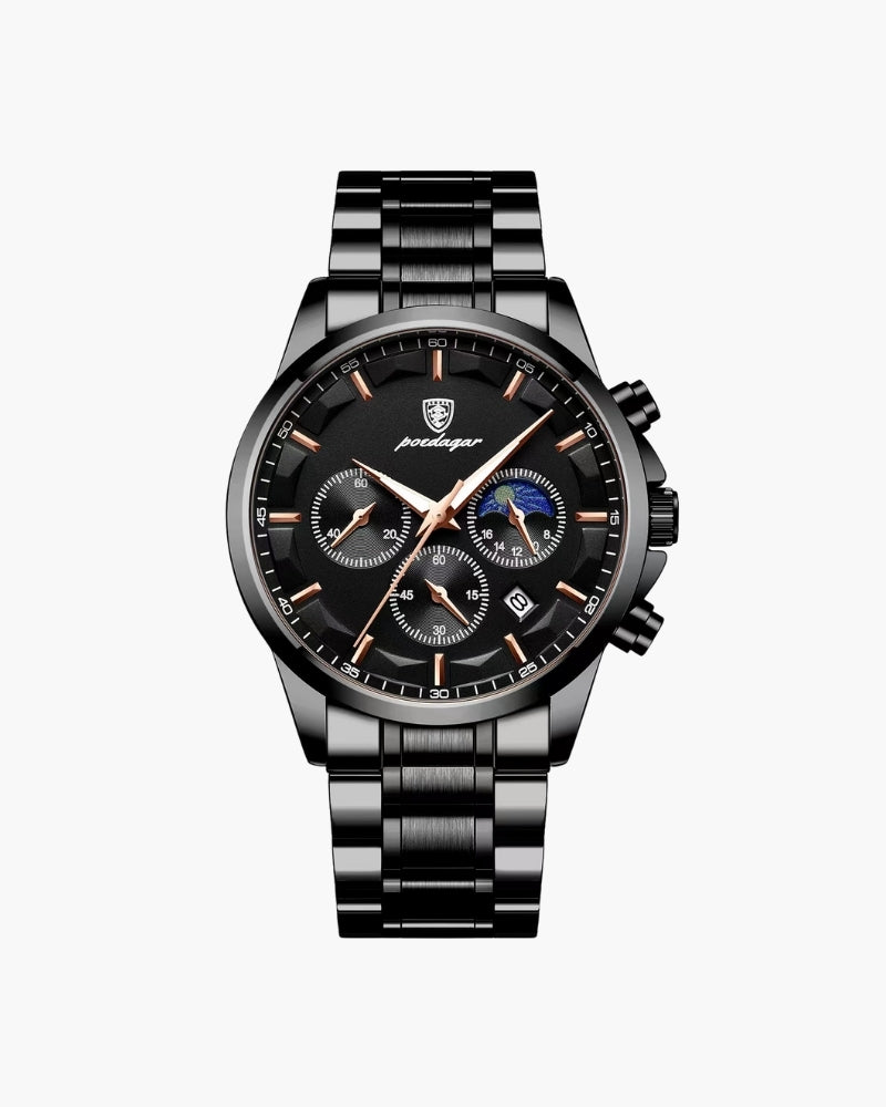 Bellamy Accessoires | Precision Chronograph Steel Uhr - Bellamy