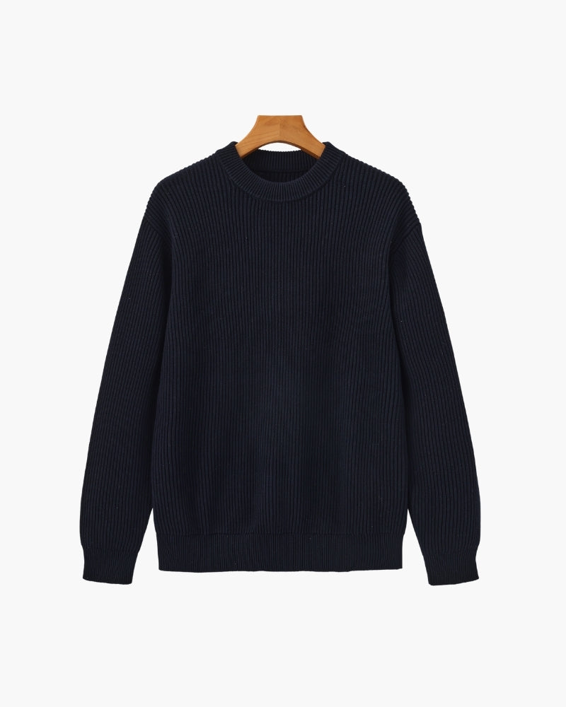 Bellamy Oberteile | Rib Strick Rundhalspullover - Bellamy