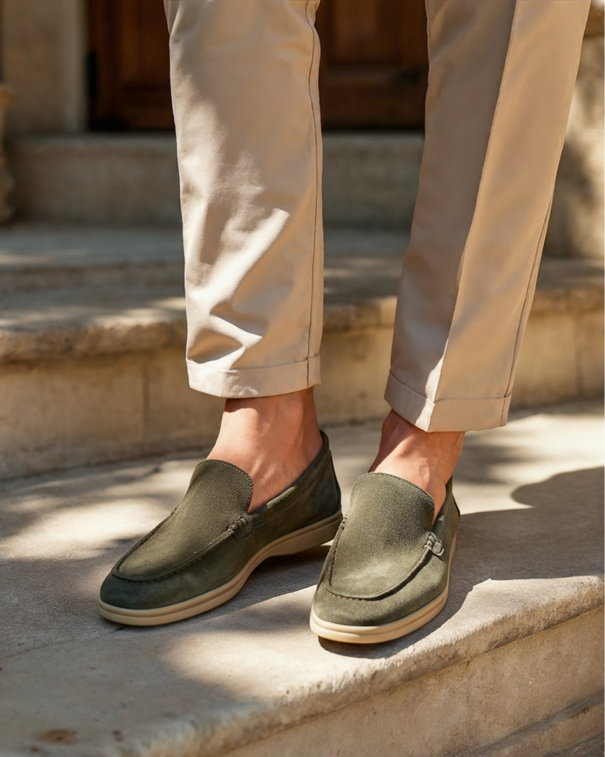 Bellamy Schuhe | Klassisch Premium Wildleder Loafer - Bellamy